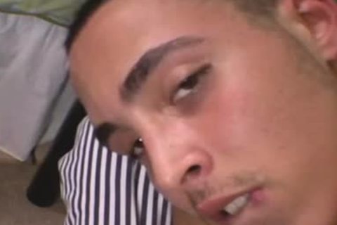 Latin Thug acquires His First dark penis Up His booty