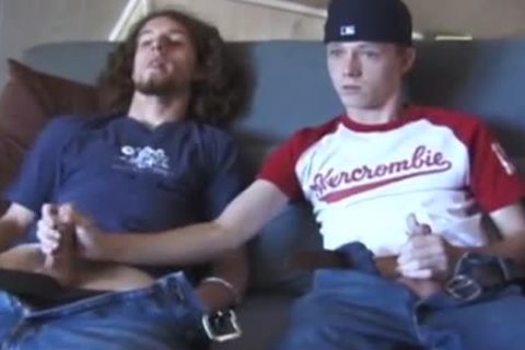 Adam And EJ engulfing lad dong