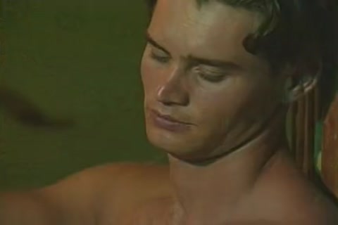 A nice gay Massage After A long Swim