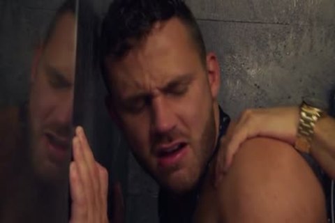 Muscle gay arse stab And Facial