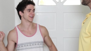 The Sitter - Dylan Knight with Will Braun butt Hook up