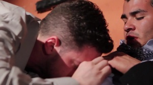 Warehouse encounter - Andrew Stark & Enrique Romo anal Hump