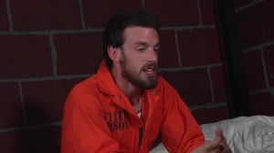 Barebacked In Prison - Deepthroat slam