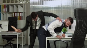 Defiance - Paddy O'Brian and Victor D'Angelo ass Hump