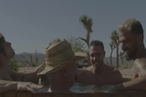 pretty grand-dad Hooks Up With Porn Stars - Calvin Banks, Alex Mecum, Max Adonis