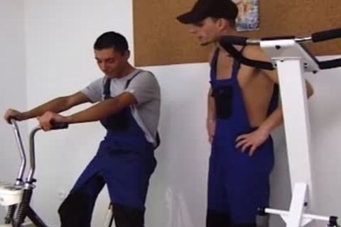 brunette teen widens His pooper For A humongous penis