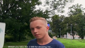 Outdoor POV pound with a dick-crazed teen chick