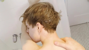 BrotherCrush - Zach Brenton sucking cock in the bath
