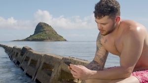 Drill My Hole: American Beaux Banks blowjob cum at the beach