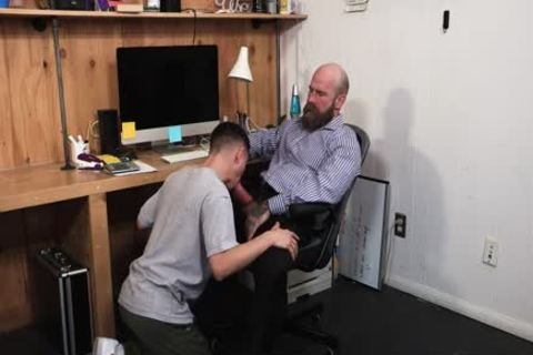biggest wang bushy StepDad bangs His Stepson