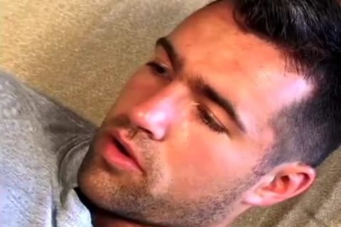 'gay Rosebud anal plowing Session With bushy Hunk'