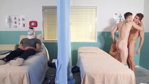 DrillMyHole: Athletic Michael Jackman blowjob cum in hospital