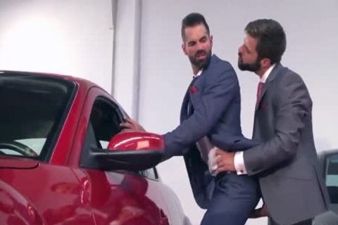 Hector pounds With A Suit On