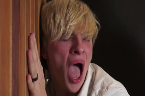 blonde lad drilled