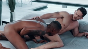 NoirMale: Jacen Zhu anal interracial