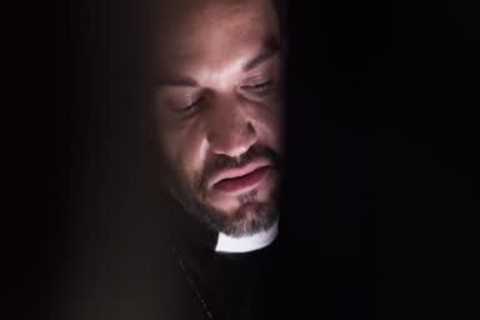 Religious Virgin Ryan Jacobs Confesses To Father Dale Kuda that man wants dongs