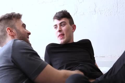 Gabriel Clark pokes Frankie V