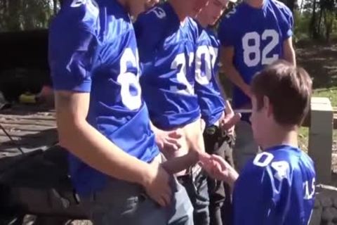 A gay Pack With big dicks. Outdoor gay fuck