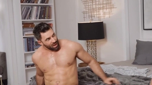 SeanCody.com: Levi gagging indoors
