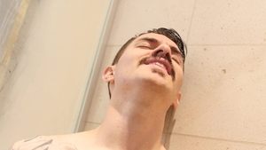 GayRoom - Vincent James with Zak Bishop hard sex in shower