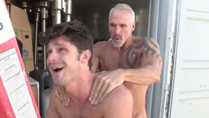 Manalized: Hardcore deepthroat beside gay Devin Franco
