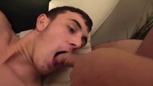 ClubBangBoys: Brunette helps with handjob