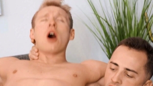 SeanCody: American Grayson bareback spanking indoors