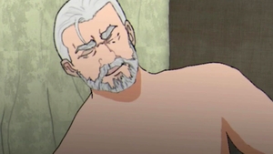 Juice Anime - Hard slamming in tandem with bubble butt mature