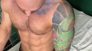 Guard fucked by big cock daddy