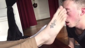 King Paul Worshipped By His Foot Freak