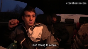 Czech Hunter: Warming Up With A Roadside Romance