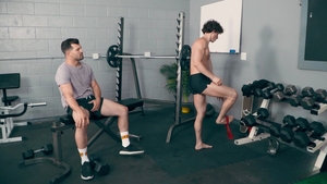 Sean Cody: Curly-Haired Gym Fantasy Comes True