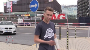 Czech Hunter: Satisfying Temptation After a Painful Injury