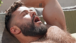 Men: Stiff and Ready for Action at the Pool